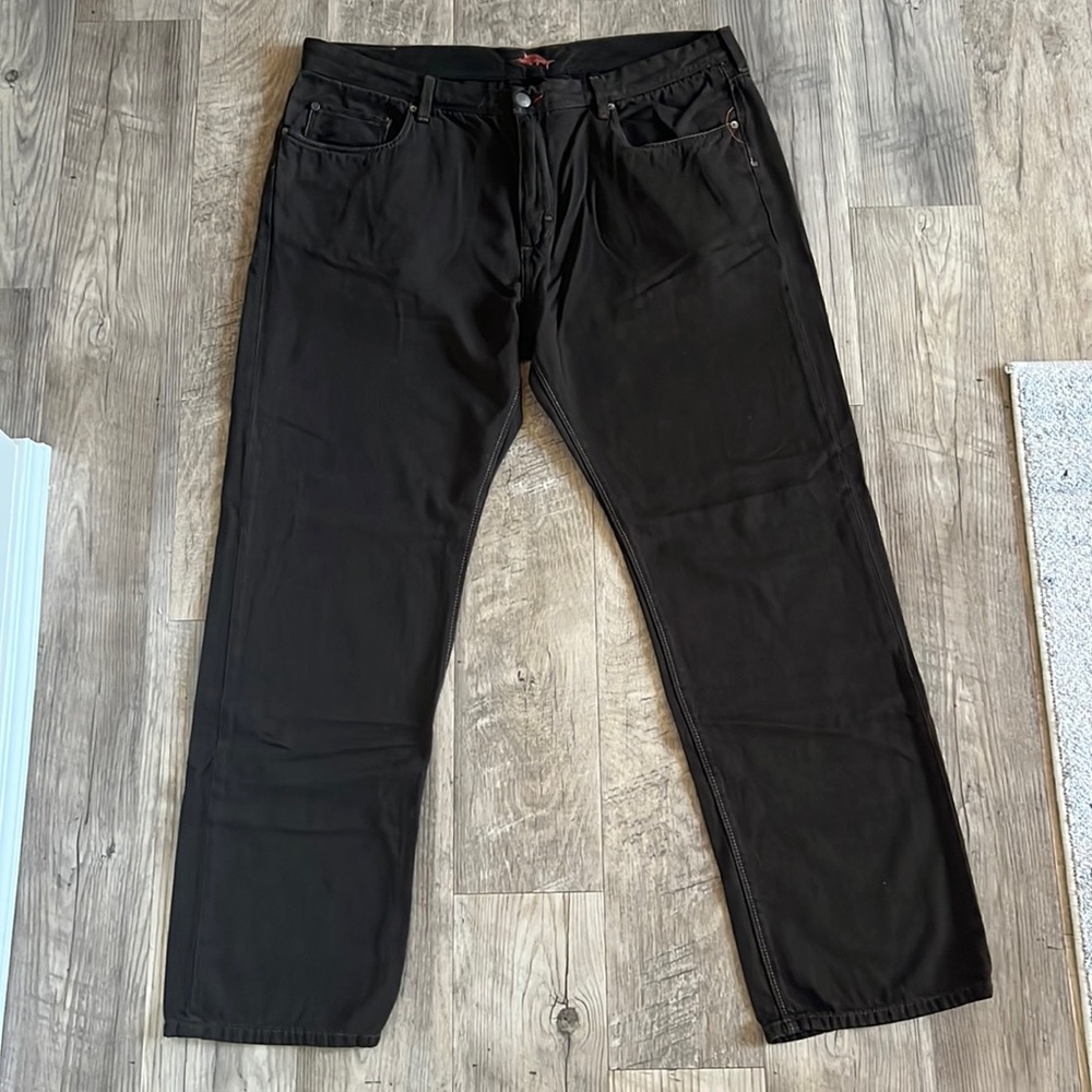 Tommy Bahama 42x32 Dark Brown Jeans.